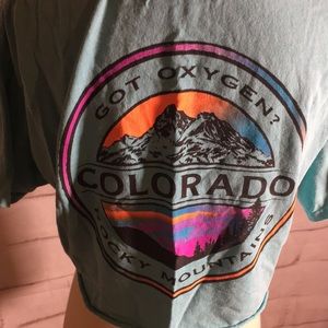 Colorado Graphic Crop Tee